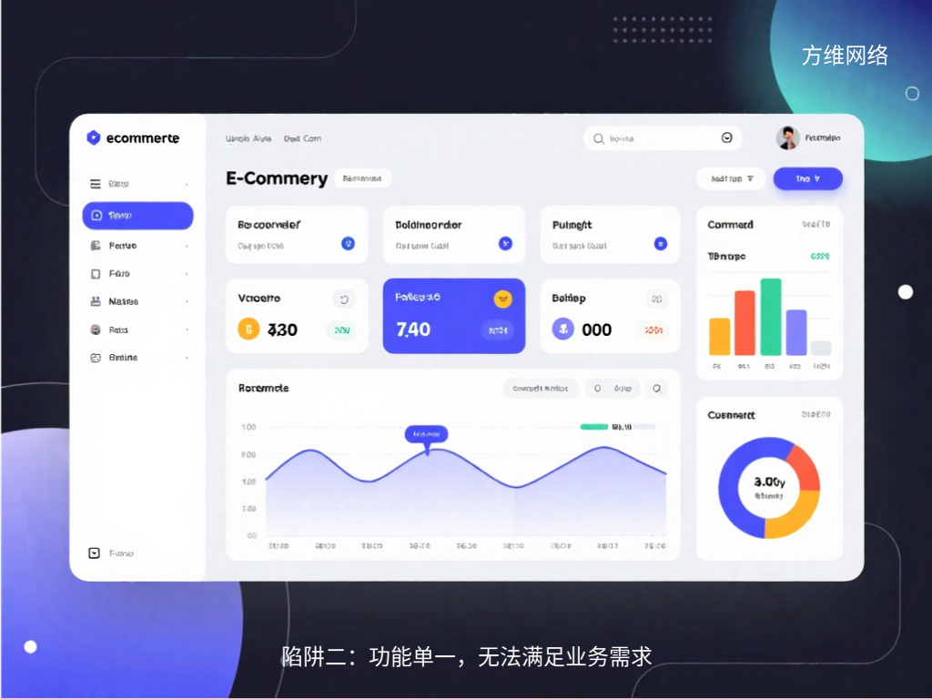 陷阱二：功能單一，無法滿足業(yè)務(wù)需求